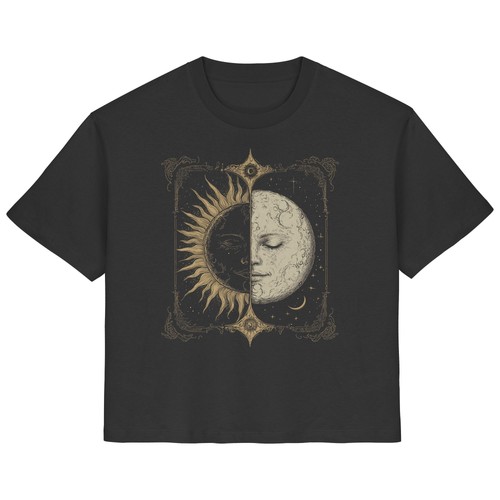Maglia sole luna donna - maglia,