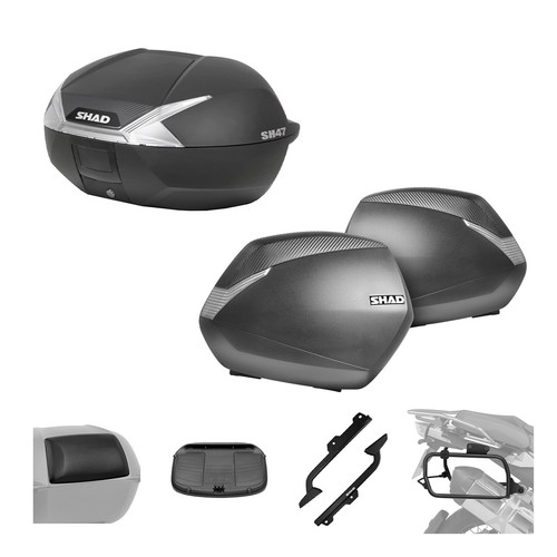 Kit shad bauletto sh47w - shad, e