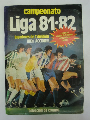 Album cromos completo liga - album, de