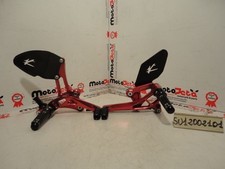 Rear pedals brake footpeg