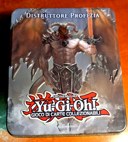 Scatola vuota tin - yu-gi-oh!,