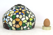 PARALUME DI VETRO COLORATO CAPPELLO PER LAMPADA VINTAGE LN27