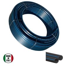 TUBO POLIETILENE IN ROTOLO TUBO ACQUA POTABILE PE100 CERTIFICATO PN16 PN25 50mt