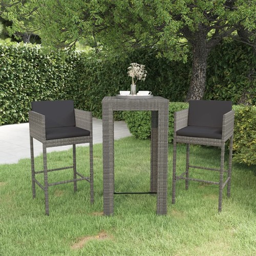 Set bar giardino con - 3/5x,