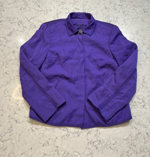 Giacca cotone viola vintage