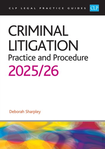 Criminal litigation 20252026 - litigation,