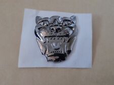 NUOVO ORIGINALE JAGUAR S-TYPE R S S STR DISTINTIVO GRIGLIA ARGENTO SCURO, RINGHIATORE CROMATO RELPACE