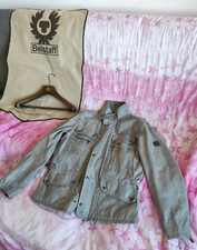 Belstaff Maple-RARE COLOUR-Antique Grey-Tg.XXL-Pelle- Leather Jacket-Malenotti-