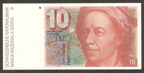 Svizzera franchi - svizzera, 10