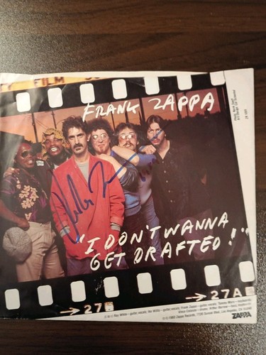 Frank zappa firmato - zappa,