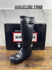 Hunter Stivale Da Pioggia Gomma Nero  Icon Boot Rain Donna 38