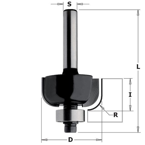K937 cmt frese - frese, raggio