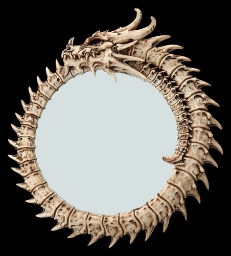 Specchio parete scheletro - da,