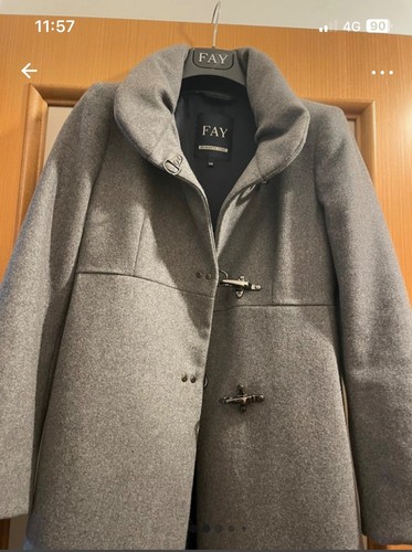 Cappotto donna fay - fay, grigio