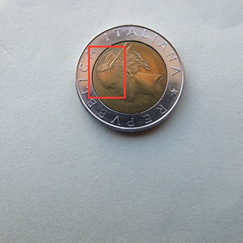 500 lire del - lire, repubblica