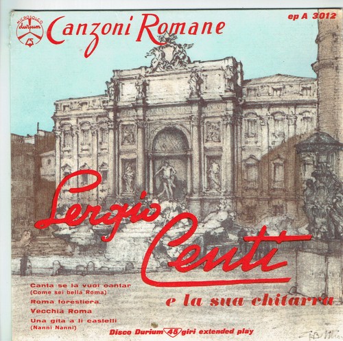 Sergio centi guitare - centi, vinyle