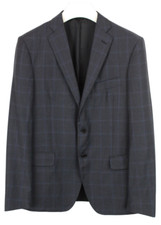 Il Lanificio Blazer Uomo (EU) 50 In Panno Di Lana Cashmere A V Strisce