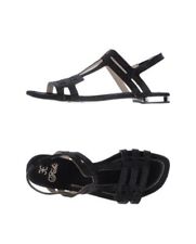 FABI Couture Sandali Bassi Neri con Strass Donna tg.37