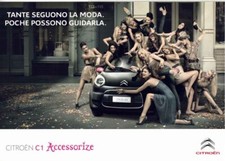 Catalogue / Brochure Citroën C1 Accessorize 11/2011 Italie Italia