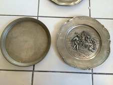 COPPIA DI VECCHI PIATTI IN