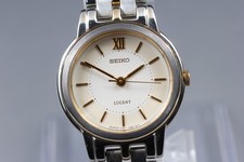 Orologio da donna vintage 1989 [quasi nuovo] Seiko Lucent 1F21-0K70 oro...