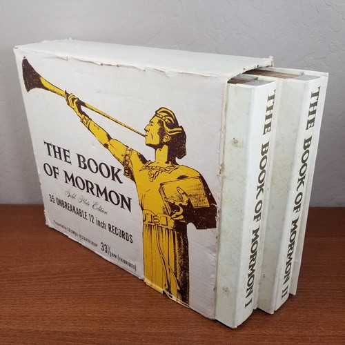 Vintage vinyl record book - record,