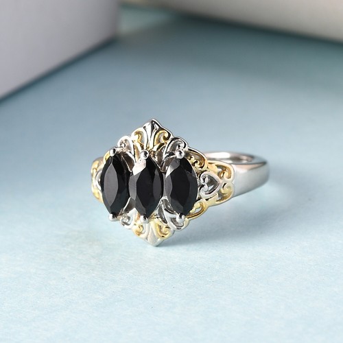 Anello con pietre spinello - anello, 3