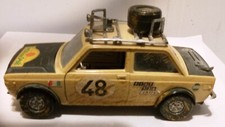 AUTOMODELLO OBSOLETO POLITOYS FIAT 128 EAST AFRICAN SAFARI 124