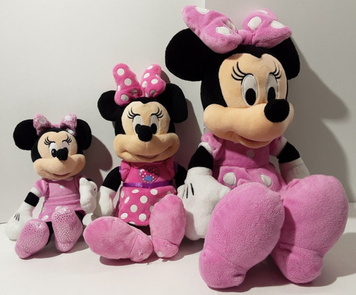 Disney minnie mouse - disney -, x3