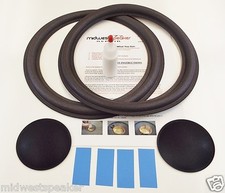 Kit rifoam altoparlante woofer Altec modello 8,9,14 e 15 - 12" con spessori e tappi antipolvere!