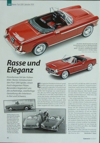 Fiat 1200 cabriolet 43 di - cabriolet,