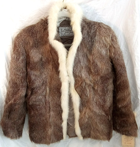 Giacca pelliccia nutria - giacca, di