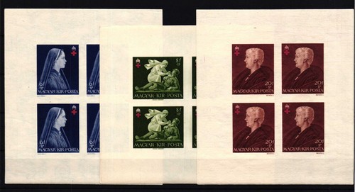Ungheria set foglietti 696-698