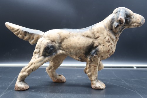 Antico fermaporta cane caccia