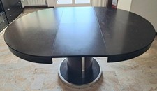 tavolo tondo allungabile vintage