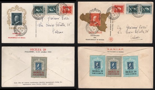 Lotto fdc centenario - fdc,