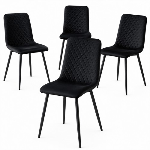 Set sedie nero con - set,
