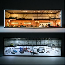 Diorama 1/64 pressofuso garage