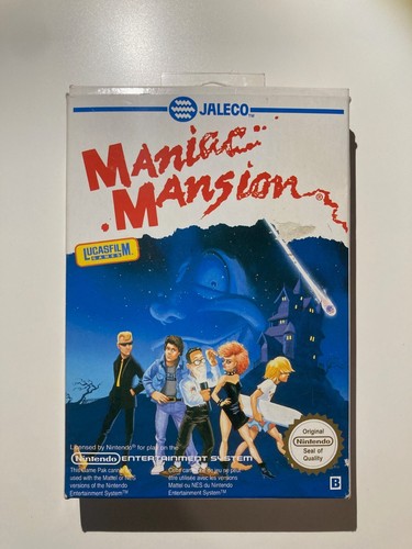 Maniac mansion nintendo nes - mansion,