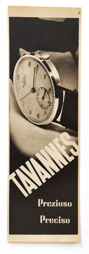 Pubblicita tavanes orologio - tavanes,