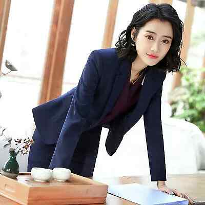 Tailleur completo donna blu