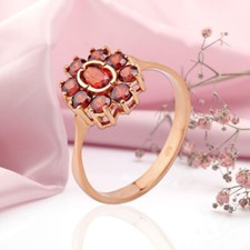 ANELLO oro rosa 585 con
