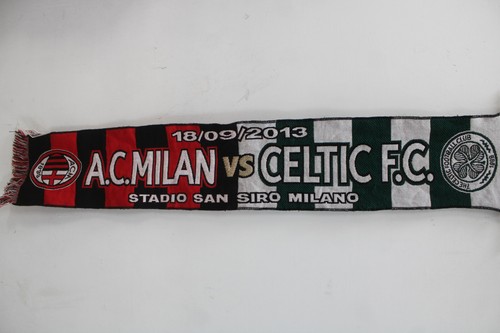 Sciarpa scarf calcio milan - scarf,