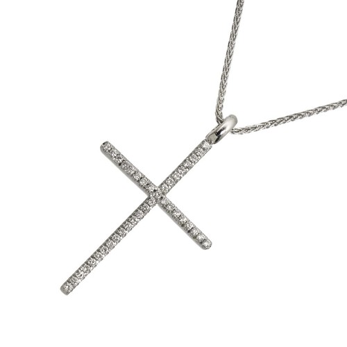 Collana damiani croce - collana,