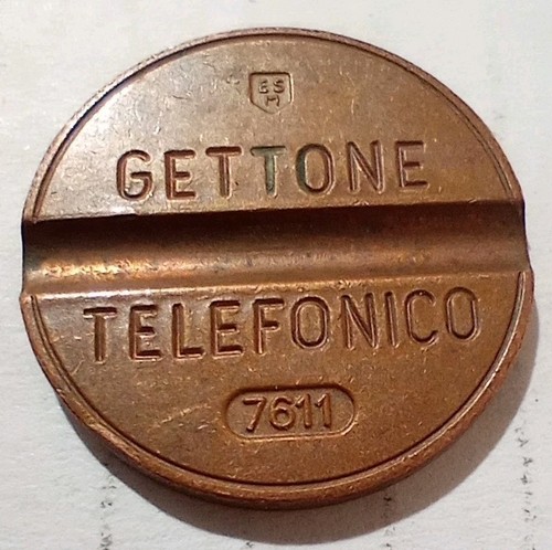 Gettone telefonico 7611 italy - telefonico,