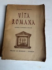 VITA ROMANA FELICE LE MONNIER FIRENZE 1940