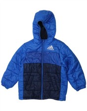 ADIDAS Boys Hooded Padded