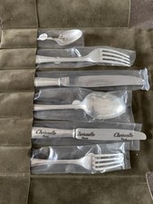 SERVIZIO DI POSATE CHRISTOFLE PERLES Come Nuove. Imballo Originale, MAI USATE