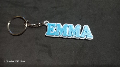 Portachiavi personalizzato con - personalizzato,