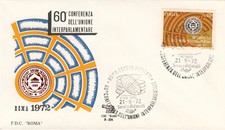 AS5331 - ANNULLO SPECIALE 1972 ROMA CAMERA DEPUTATI UNIONE INTERPARLAMENTARE
